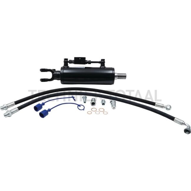 GRANIT Hydraulische hefstang Verdeelblok met 3/8"schroefdraad - 71817200 | Bouwwijze: Gabelgelenk / Gabelgelenk | A: 25,4 mm | B: 25,4 mm | L: 620 mm | C: 40 mm | D: 90 mm | Slag: 170 mm | Passend voor: New Holland | Lengte: 620 mm