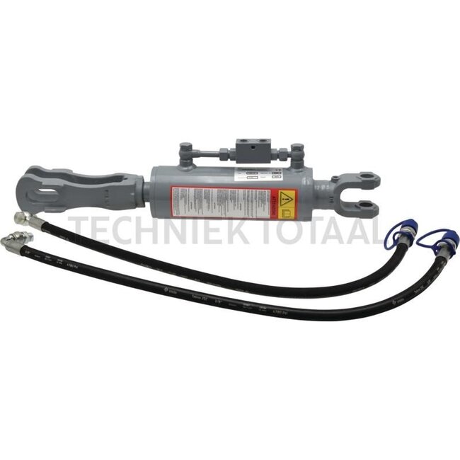 GRANIT Hydraulische hefstang Verdeelblok met 3/8"schroefdraad - 71817200 | Bouwwijze: Gabelgelenk / Gabelgelenk | A: 25,4 mm | B: 25,4 mm | L: 620 mm | C: 40 mm | D: 90 mm | Slag: 170 mm | Passend voor: New Holland | Lengte: 620 mm