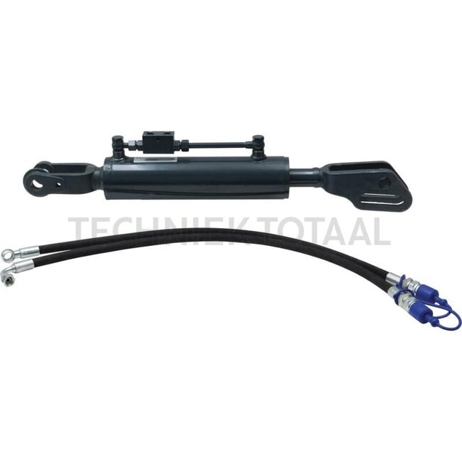 GRANIT Hydraulische Hubstrebe Hydraulik Hubarm - 71818020 | Bauart: Gabelgelenk / Gabelgelenk | A: 24,5 mm | B: 24,5 mm | L: 720 mm | C: 40 mm | D: 80 mm | Hub: 250 mm | passend für: New Holland | Länge: 720 mm