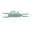 GRANIT Hydraulische hefstang - 20000235, 87291113, 87290625 | Bouwwijze: Gabelgelenk / Gabelgelenk | A: 22 mm | S: 35 mm | B: 22 mm | S1: 23 mm | L: 370 mm | C: 35 mm | D: 63 mm | Slag: 98 mm | Passend voor: New Holland | Lengte: 370 mm