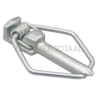 Linch pin 11 mm with return spring - 2 pcs.