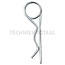 R-clip set - 5 pcs. - 4990373 | Version: galvanised | A: 4 mm | C: 17 - 24 mm