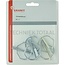 Linch pin set - 5 pcs. - 4990037, 84990037 | Version: galvanised | A: 4,5 mm | C: 32 mm | F: 36 mm