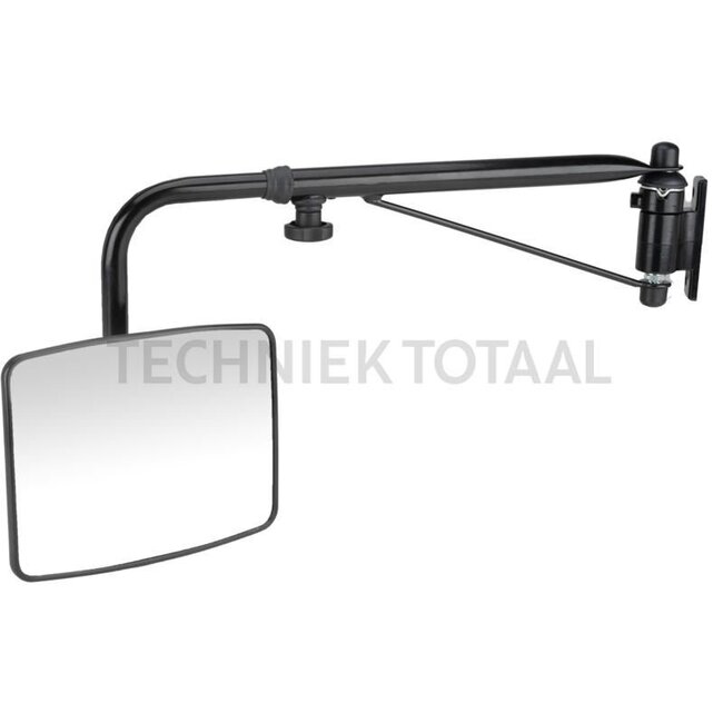 GRANIT Mirror - 65404084, 0.010.1604.4/40, .10.1604.4/40, 0.10.1604.4/40 | Dimensions: 235 x 180 mm | Height: 235 mm | Width: 180 mm | Installation location: Left | Additional information: With telescopic mirror bracket complete | Rod Ø: 20 mm