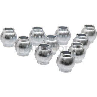 GRANIT Topstangkogelset cat. 1 / 2, Ø 19 mm, 50 x 51 mm - 10 stuks