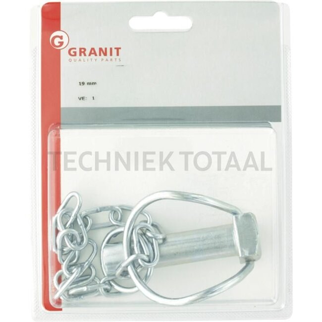 Rohrklappstecker - 4991247, 84991247 | A: 19 mm | B: 60 mm | C: 48 mm | D: 4 mm