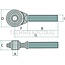 Walterscheid Draadspindel cat. 3 - 395309796, 1309796 | I: M36 x 3 mm | Uitvoering: linkse draad | A: 32 mm | B: 200 mm | C: 51 mm | G: 280 mm | F: 80 mm