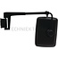 GRANIT Rear-view mirror - 65412445, AL80126 | Dimensions: 296 x 215 mm | Height: 296 mm | Width: 215 mm | Radius of curvature: 1800 mm | Version: Unheated | Installation location: Left | Rod Ø: 16 - 28 mm