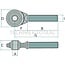 GRANIT Draadspindel linkse draad Cat. 2 - M30 x 3,5 mm