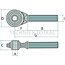 Draadspindel linkse draad Cat. 1 - M27 x 3 mm