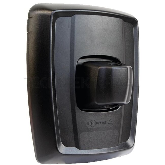 GRANIT Mirror - 65499745 | Dimensions: 291 x 232 x 122 mm | Height: 291 mm | Width: 232 mm | Length: 122 mm | Version: Unheated | Notes: Manual adjustment | Rod Ø: 18 - 22 mm