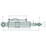 GRANIT Hydraulischer Oberlenker Sperrblock oben - 20000060, 31320000060 | A Kat.: 1 / 19 | B Kat.: 1 / 19 | F: 650 / 1050 mm | Kolbenstangen-Ø D: 30 mm | Zylinder-Ø innen E: 50 mm | Sperrblock: oben | Hubkraft: 3 t | Zugkraft: 2 t | Verstellbar: Nein | Hub: 400