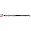 GRANIT GRANIT gas strut - 65498069, 1-99-976-066, 1-99-976-051, 47108191, 695298 | Newtons: 200 | A: 490 mm | B: 245 mm | C: 8 mm | D: 8 mm | To fit: rear screen | Form: 2 | Menke no.: 54800