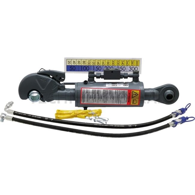 GRANIT Hydraulischer Oberlenker Sperrblock oben - 20000161, 3PHHGSA140-3-25 | A Kat.: 3 / 32 | B Kat.: 2 / 25,4 | F: 545 / 685 mm | Kolbenstangen-Ø D: 50 mm | Zylinder-Ø innen E: 90 mm | Sperrblock: oben | Hubkraft: 12 t | Zugkraft: 9 t | Verstellbar: Nein | Hub
