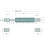 GRANIT Gasdruckdämpfer - 654980012, 3301920M92, 699361 | Newton: 190 | A: 525 mm | B: 285 mm | C: 8 mm | D: 8 mm | Form: 15