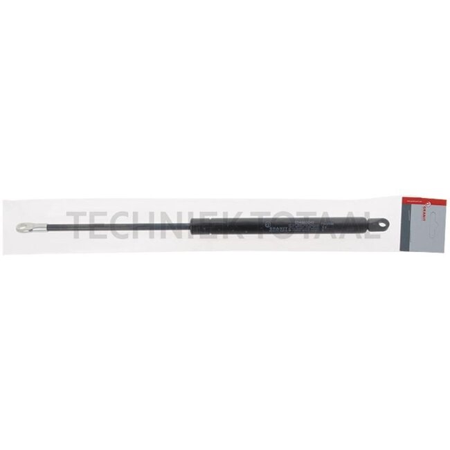 GRANIT GRANIT gas strut - Newtons: 250. A (mm): 400. B (mm): 205. C (mm): 8. D (mm): 8. To fit: bonnet - 1531489C1, 709160