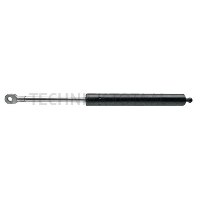 GRANIT GRANIT gas strut - Newtons: 240. A (mm): 260. B (mm): 140. C (mm): 6. D (mm): 8. To fit: roof hatch - 5153206, 710833