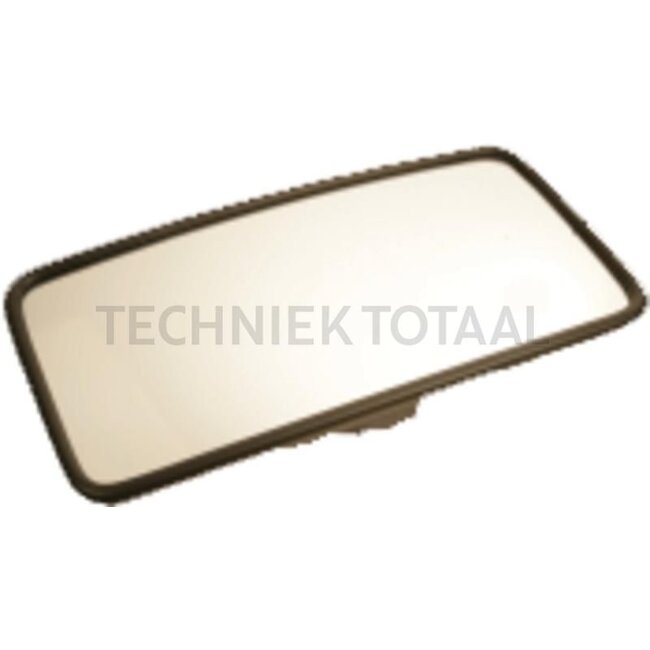 GRANIT Mirror - 12113690, 6543642 | Dimensions: 424 x 226 mm | Height: 424 mm | Width: 226 mm | Radius of curvature: 2100 mm | Version: Unheated | Installation location: Right/left | Rod Ø: 18 mm