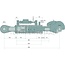 GRANIT Hydraulischer Oberlenker Sperrblock oben - 20018204, 6C20018204 | A Kat.: 2 / 25,4 | B Kat.: 2 / 25,4 | F: 580 / 798 mm | Kolbenstangen-Ø D: 35 mm | Zylinder-Ø innen E: 70 mm | Sperrblock: oben | Hubkraft: 6 t | Zugkraft: 5 t | Hub: 218 mm | Bauart: Fangh