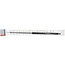 GRANIT GRANIT gas strut - 65498150, 7701025587, 699839, 5113767 | suitable for: Heckscheibe | Newtons: 130 | A: 500 mm | B: 255 mm | C: 8 mm | D: 8 mm | Form: 1 | To fit: rear screen