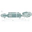 GRANIT Hydraulischer Oberlenker Hydr. Oberlenker - 20018203, 6C20018203 | Oberlenkertyp: hydraulisch | Bauart: Fanghaken / Gabelgelenk | A Kat.: 3 / 32 | B Kat.: 2 / 25,4 | F: 660 / 888 mm | Hub: 228 mm | Kolbenstangen-Ø D: 40 mm | Zylinder-Ø innen E: 80 mm | Zu