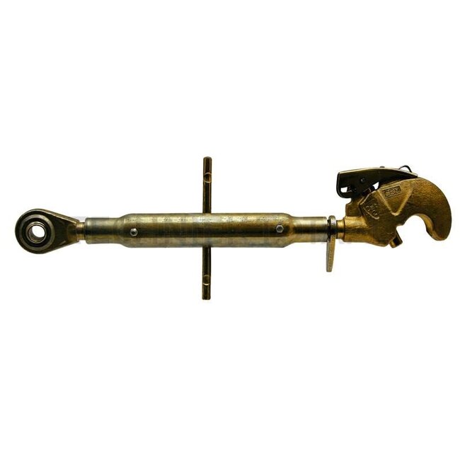 GRANIT Mechanical top link - 20011221 | I: M30 x 3,5 mm | A cat.: 20,25 | B cat.: 2 / 25,4 | C: 330 mm | D: 515 / 755 mm | E: 75 mm | H: 51 mm | To fit: John Deere | Type: Tail hook/ball joint | Top link type: mechanical