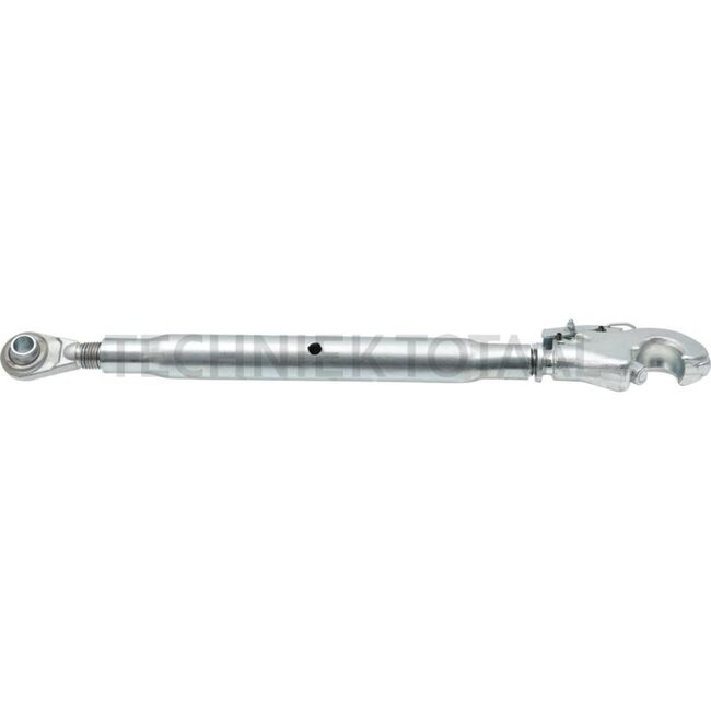 GRANIT Mechanical top link - 20011225 | I: M30 x 3,5 mm | A cat.: 20,25 | B cat.: 2 / 25,4 | C: 450 mm | D: 635 / 875 mm | H: 51 mm | Type: Tail hook/ball joint | Top link type: mechanical