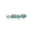GRANIT Hydraulic top link cat. 2, 610 - 825 mm, stroke 215 mm, Ø 80 mm | 002000022200, 0002000022200