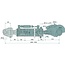 Hydraulische topstang Cat. 3 - 690 / 956 mm