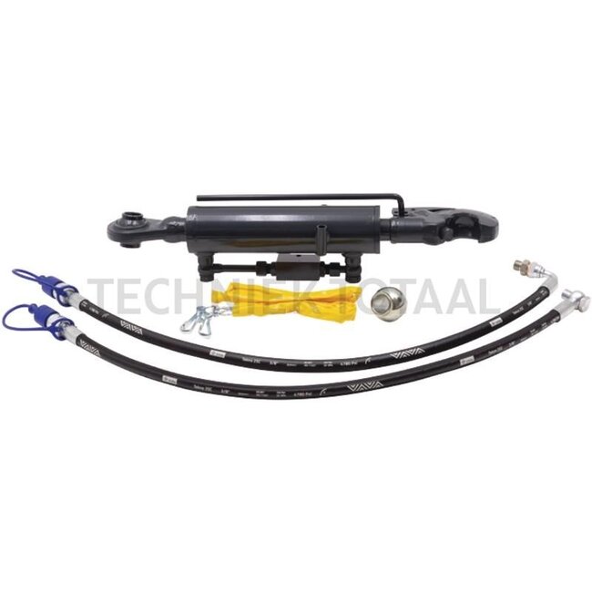 GRANIT Hydraulischer Oberlenker Sperrblock seitlich - 20000218, VA386569, VA386394 | A Kat.: 2 / 25,4 | B Kat.: 2 / 25,4 | F: 500 / 689 mm | Kolbenstangen-Ø D: 35 mm | Zylinder-Ø innen E: 63 mm | Sperrblock: seitlich | Hubkraft: 5 t | Zugkraft: 4 t | Hub: 189 mm