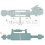 GRANIT Hydraulischer Oberlenker Kat. 2/2, 500 - 689 mm, Hub 189 mm, Ø 63 mm | VA386569, VA386394