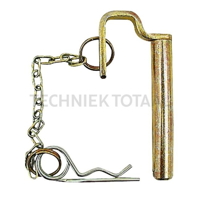 GRANIT Locking pin with chain and split pin for top link Ø 19 mm - 71804044, 04355643, 03471270, 4355643 | Dimensions: Ø: 19 mm