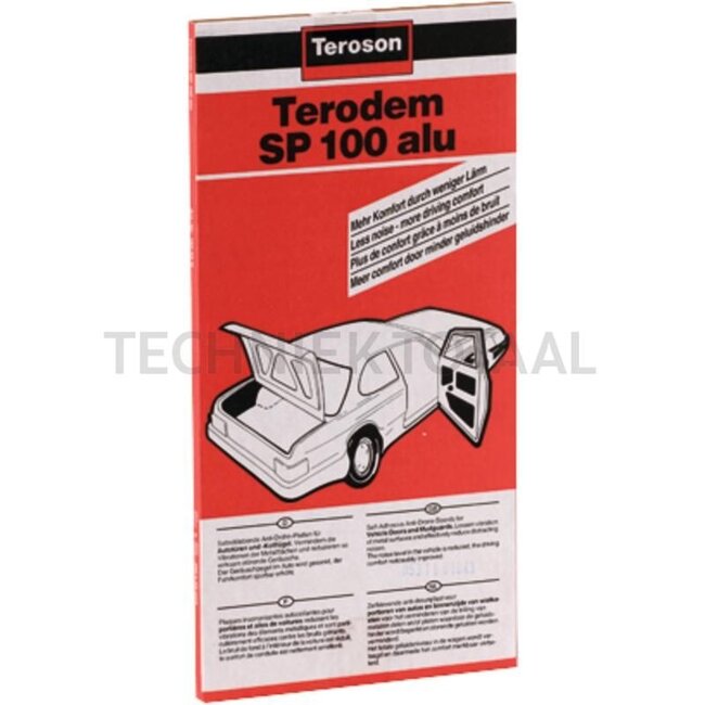 GRANIT Terodem SP 100 ALU 500 x 250 mm - 6 pcs. - 65499734, 3C65499734