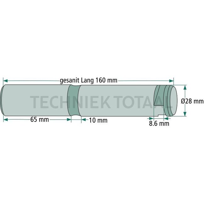 Pin for linkage - 71806041, 926870030010
