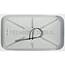 GRANIT Ersatzglas Hauptspiegel 308 x 176 x 3 mm, beheizt, rechts / links | 402510322H