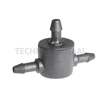 GRANIT Non-return valve for hoses with 3-4 mm inner Ø