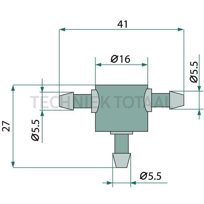 GRANIT Rückschlagventil für Schläuche mit 3-4 mm Innen-Ø - 65499705, 100506539C0