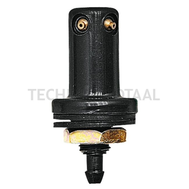 GRANIT Dubbele connector voor slangen met 3-4 mm binnen-Ø - 65499706, 100005239C0