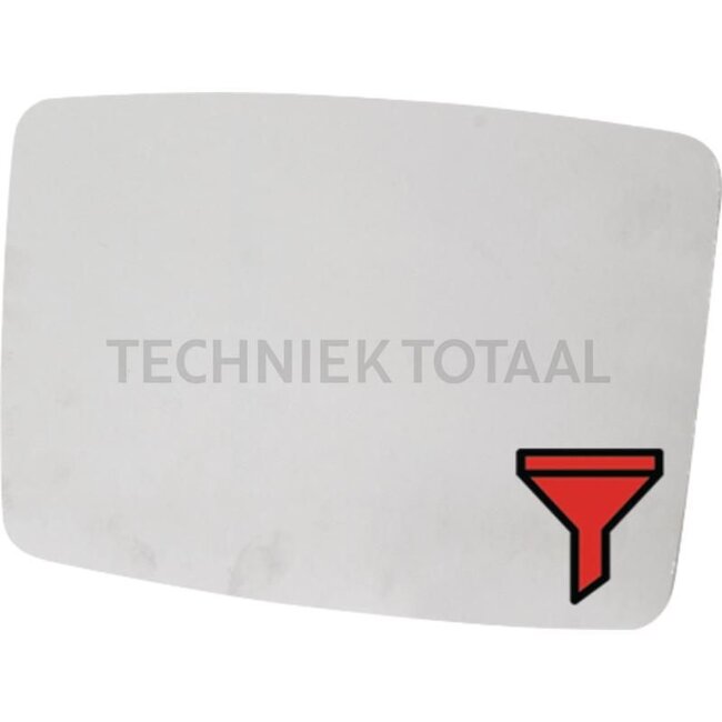 GRANIT Spiegelglas klein, onverwarmd voor Split - 654999046 | Afmetingen: 115 x 187,5 mm | Uitvoering: unbeheizt | Plaats: rechts / links | Buigingssradius: 300 mm