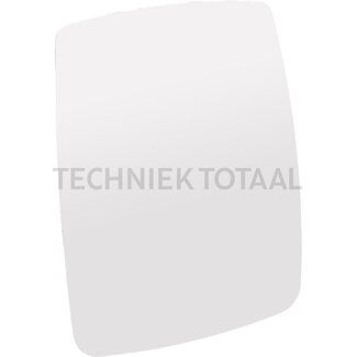 GRANIT Ersatzglas Spiegel unbeheizt 285 x 225 x 3 mm, Radius 1200 mm Fendt