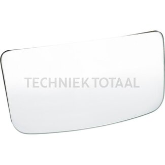 GRANIT Groothoek reserveglas 185 x 95 mm, onverwarmd, buigingsradius 300 mm