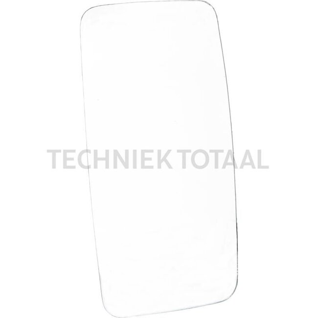 GRANIT Reserveglas - 11980095 | Afmetingen: 375 x 190 mm | Uitvoering: onverwarmd | Plaats: rechts / links | Buigingssradius: 1800 mm