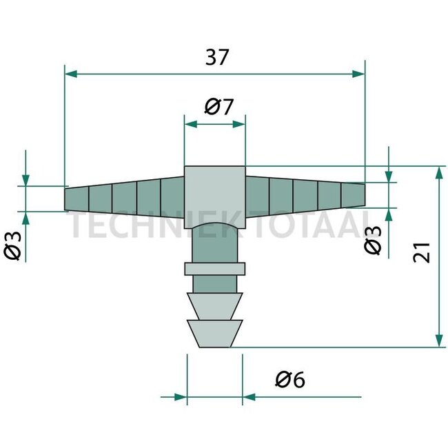 GRANIT Raccord T - 65499709, 10000883900