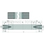 GRANIT Hefas 36 splines - 71812408, R111550, R126709-ALT, R126709 | Ø: 78 mm | Aansluiting: 36 tanden | Lengte: 600 mm | Passend voor: John Deere