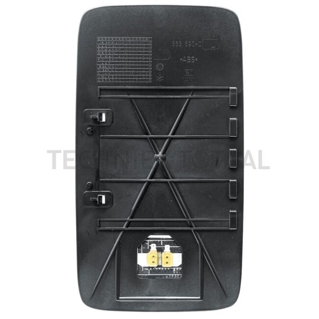 GRANIT Replacement glass Can be heated 12V - 65406322, F931812150010 | Dimensions: 315.5 x 173.7 mm | Version: Can be heated | Installation location: Left/right | Radius of curvature: 1400 mm | Colour: Black | Description: Glass unit, main mirror | Nominal volta