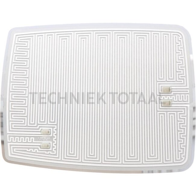 GRANIT Reserveglas Hoofdspiegel met spiegelverwarming , kromtestraal: 1.200 mm - 65499743 | Afmetingen: 285 x 225 x 3 mm | Uitvoering: verwarmbaar | Plaats: rechts / links | Volt: 12 | Buigingssradius: 1200 mm