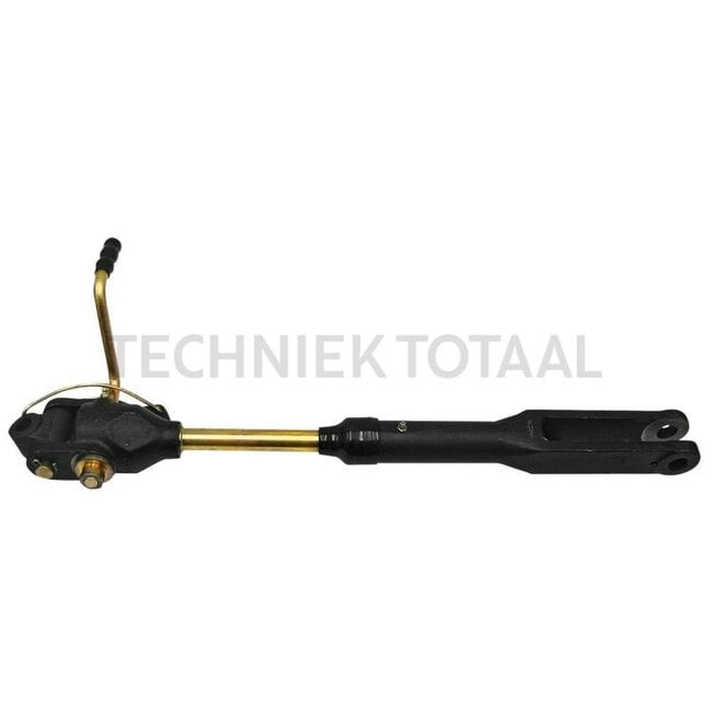 GRANIT Hubstange rechts, verstellbar - 71802510, 3121964R4, 402635R2 | Abmessungen: Länge = 565 - 700, Ø oben = 16, Ø unten = 19,5, Gabel innen = 19 mm