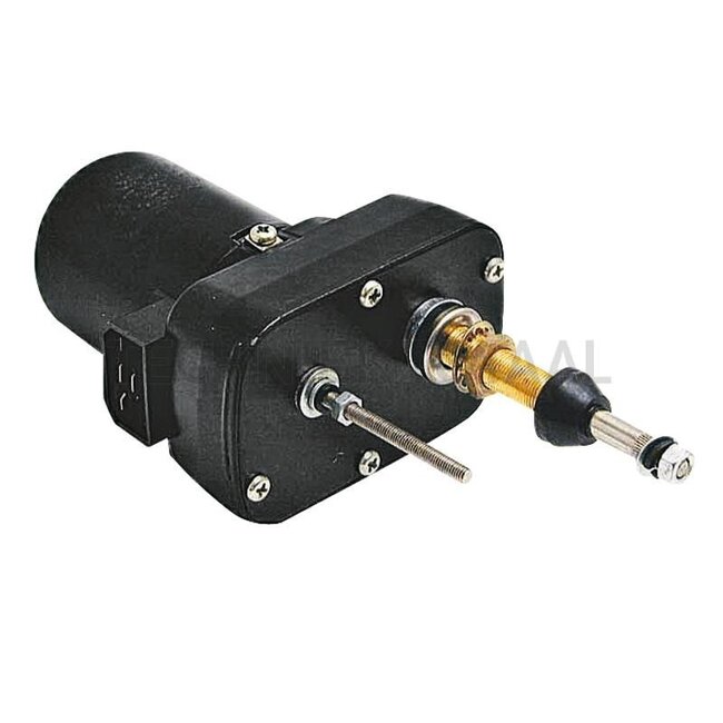 GRANIT Wiper motor Without attached switch - 65416000 | Volts: 12 | W: konisch 8 x M6 mm | Angle: 115 ° | A: 87 mm | B: 57 mm | C: 55 mm | D: M12 x 1 mm | E: 6 mm | F: M5 mm | G: 44 mm | Wiper blade length max.: 750 mm | Park position: Left | rpm: 40