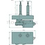 GRANIT Ruitenwissermotor - 654900091 | Hoek: 70 ° | Volt: 12 | A: 80 mm | B: 30 mm | D1: M16 x 1 mm | D2: M16 x 1 mm | G: 60 mm | W1: conisch 10 x M8 mm