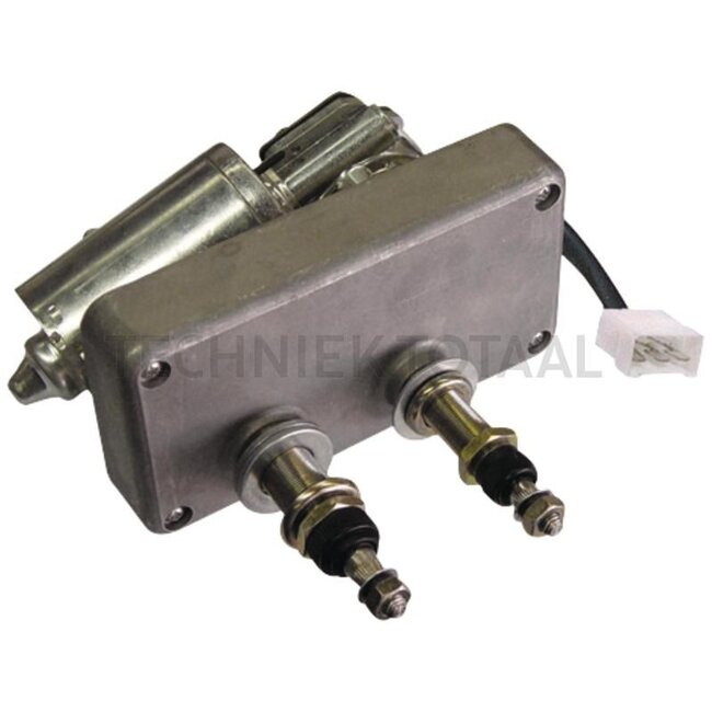 GRANIT Ruitenwissermotor - 654900099 | Volt: 12 | W: konisch 12 x M8 mm | W1: conisch 10 x M8 mm | Hoek: 95 ° | A: 110 mm | B: 60 mm | D: M20 x 1 mm | D1: M16 x 1 mm | G: 60 mm | Ruitenwisserbladlengte max.: 1000 mm | Parkeerstand: links | Omw./min.: 43-65 | D2: